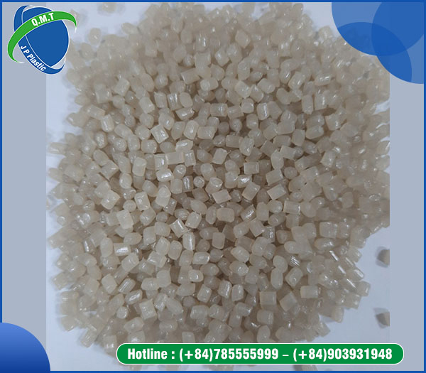 White recycled PE pellet